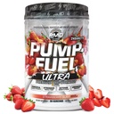 PMD Sports Pump Fuel Ultra Insanity - Premium Premium Premium Pre Workout Popper & Muscle, Greater Focus, Endurance & Recovery, Premium Creatine, Arginine & Beta Alanine - Strawberry Slam (30 Pelayan)