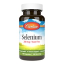 Carlson - Selenium, 200 mcg Yeas- Free, Prostate Health & Ammune Dukung, Antioksidant, 180 kapsul