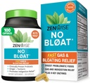 Zenwise Health No Bloat Digetical Enzymes for Gut Health, Gas & Bloating Relief