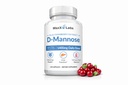 D Mannose Capsules - Fast Acting 1400 MG Extra DMannose Capsule for Bladder Health with Could Cranberry Extract & Hibiscus Flower Support UTI Relief Suplemen - 120 Ct