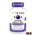 Viteyes Vision for Ages 50 Plus for Eye Health, Vitamin D, Vitamin E, Eye Doctor Trusted, Productured in The USA, 90 Ct
