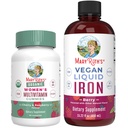 Proyek Multivitamin MaryRuth untuk Perempuan (Cherry & Raspberry) & Iron Liquid Suplement (Berry)