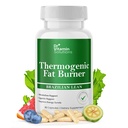 Thermogenic Fat Burner for Women and Men - Brazilian Lean Diet Pill: 124; Appetite Supressant & Metabolism Booster w / Green Tea, Garcinia, ACV 124; Belly Fat, Energy & Bloating Dukungan, Non- GMO, Dibuat di Amerika Serikat