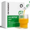 OxyEnergy Liver Cleanse Detox & Repair, Milk Organic Thistle Detox Suplemen dengan Turmeric, Giner, Dandelion, Dukung Kesehatan & Digangle, Non-GMO, Vegetarian, Bebas, 30 Paket