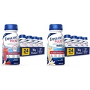 Pastikan Goyang Nutrition dengan 16 Grams Protein & Ensure Plus Liquid Nutrition Shake dengan Fiber, 16 Grams Protein, Vanilla, 8 Fl Oz Bottle (Paket 24)