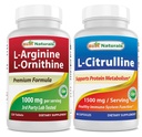 Terbaik I- Arginine L- Ornishine - 100mg & L- Citrulline 1500mg