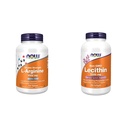 Suplemen L-Arginine 1.000 mg, Nitric Oxide Prealsor *, Amino Acid, 120 Tablets & Suplemen, Leciphill 1200 mg dengan OFeriring Acheridyl Choline, 200 Softgels