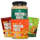 Twin Peaks Low Carb, Keto Friendly Protein Puffs, Sour Cream & Onion + Twin Peaks Ingreations Low Carb, Keto Friendly Protein Puffs