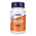 Suplemen Sekarang Makanan, CoQ10 60 mg, Farmasi Tingkat, All- Trans Formulir CoQ10 Diproduksi oleh Fermentasi, 60 Veg Capsules