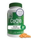 Health Thru Nutrition CoQ-10 150mg - 60 Capsules 124; Ubiquinone Coenzim Q10 124; Pasokan Energi & Antiokidant Pelindung: 124- GMO, Soy- Free, Vegan, Gluten- Free