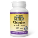 Faktor Alam Ubiquinol 100 mg - Mendukung Kesehatan Jantung & Vitalitas - Tambahan Dukungan Antioksidant dengan Absorpsi Superior - Dukungan Energi dengan Minyak Flaxseed - 120 Softgels (120 Pelayan)
