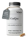 NOOT CoQ10 200mg - Absorption High - Kozeme -Q10, Antioksidant for Heart and Cognitive Health and Imune Duption, Produksi Energi, Ubiquinone, Vegan, Coq 10 Supplemen, Nootropic, 60 Capsules