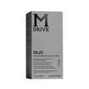 Mdrive Multivitamin untuk Pria, Daily Multivitamin - Dukungan Kesehatan Ammune dari Zinc, Selenium, Manganese & Vitamin D, Enzymes untuk Dukungan Digesik, CoQ10 untuk Energi dan Vitamin K2, 90 Kapsul