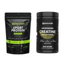 Peningkatan Vegan Sport Protein Vanila dan Micronized Creatine