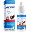 Infeksi Ear Treatment Drops for Dogs and Cats, with 1% Hydrocortisone Soothing Dog Yeast Infeksi, Relief Ear Itchy Treats Ear Infeksi for Dogs & Cats - 2 fl oz