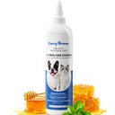 Itch Relief Ear Cleaner for Dogs & Cats Natural Gentle Formula dengan Manuka Honey & Green Tea
