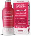 Sugar Free Liquid Prenatal for Women with Floid, Chooline & Organic Fruits for Preception, Pregnancy