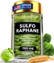 Sulforaphane Suplemen Organic Brokoli Sprouts 124; Stabilisasi Sulforaphane dari Brokoli Florets & Seeds 124; Organik Sulfur Sulfur Suplemen 120 Pil 124; 1 Pack