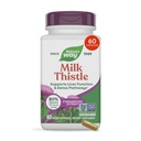 Nature 's Way Milk Thistle, Supports Liver Function & Liver Detox Pathways *, 175 mg Milk Thistle Extract Disstandardisasi sampai 80% Silymarin per Serving, Vegan, 60 Capsules (Packaging May Vary)