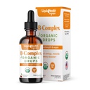 LIQUIDHEALTH USDA Organic Vitamin B Meluncur untuk Pria & Perempuan - Energi Alam, Peningkatan Fokus, Memori & Mood, Dukungan Imuniune, Metabolisme Boost - USA Membuat, Kekuatan Ekstra, Gula Bebas, Vegan (2)
