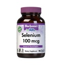 Bluebonnet Selenium 100mcg Capsules (L-selenomethionine) - Support Powerantioksidant - Amino Acid Complex Selenium Suplemen Perempuan & Pria - Vegan, Non-GMO, Gluten- Free - 90 Vegetable Capsules