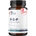 Desain untuk P-5-P Kesehatan - 50mg Vitamin B6 (P5P Pyridoxal- 5- Fosfat) Suplemen - Non-GMO, Vegan B-6 (120 Capsules)