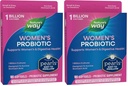 Nature 's Way Women Probiotic Mutiara, Pendukung Kesehatan Wanita dan Digettical *, Perlindungan Terhadap Konstipation Occasional & Bloating *, 1 Milyar Budaya Hidup, 90 Softgels, (Paket 2)