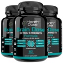 Health Dose Brain Dose Premium Nootropics - Caffeine- Free Extra Strength Formula for Men & Women - Supports Brain Health, Cognitive Focus & Memory Retention, Paket 3.