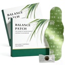 Balance Patch Attach, Jepun Herbal Patch, Plant-Based Ingredictions, Promoses Abdominal Comfort Non-Irrtating Design, Comfortable Adhesive Design, Easy Topical Use (2 Boxes- 10 Patches)