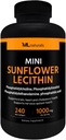 ML Minor Sunflower Lecithin 240 Softgels. Foshatidylcholine, Phoshatidlylinosiol, Phoshatidlyltonolamine, Phoshatidic Acid, NSF- Ceratifikasi & cGMP- Compliant