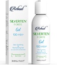 Reboot Silverten Forte - Antimicrobial Silver Wound Gel - 3.4oz - Quast First Aid Relief for Burns, Itching & Scars - Cooling, Soothing & Revitalisasi - Safe for Kids & Pets