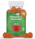 Maksimum Vitamin C Gummies Kesehatan dengan Zinc - Maxim- Health Vitamin C dengan Zinc untuk Anak dan Dewasa - Dukungan Respiratory dan Imune Booster - Tidak Ada Pengawektif dan Flavors Artificial - 60 Fruit Shaped Gummies