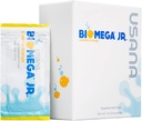Tambahan Minyak Ikan dengan Omega 3 Acids Gendut untuk Anak 4 + - 14 Paket