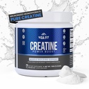 Micronized Creatine Monohydrate Powder, Vegan Creatine Powder Unfearded, Suplemen untuk Pria, Esentials Workout Murni untuk Perempuan, NSF Bersertifikat (150g Per Serv) (30 Pelayan) - Vida Fit