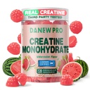 Creatine Monohydrate Gummies 5000mg for Men & Women, Creatine Monohydrate for Muscle Strenger, Muscle Builder, Energy Boost, Pre- Workout Suplemen (120 Count) -Watermelon Flavor