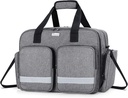 Trunab Medical Bag - Kotak Bantuan Pertama Kosong untuk Perawat, Dokter, Paramedic - Home Care Perawat Dengan Laptop