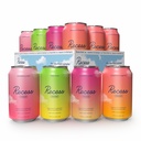Resor Mood Magnesium & Adaptogen Drink, Relaxation Beverage, 12 Ounce (Variety Pack, 12 Pack)