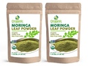 Powder Moringa Organik - 35.28 oz 124; Paket dari 2: 124; Organisasi USDA, Non-GMO, Kosher, Halal, Moringa Olifera Powder - 100% Raw dan Natural, oleh OSR
