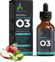 Omega 3 Liquid Vegan Drops - DHA & EPA dari Algae Oil - 60 ml Dropper Bottle - 2000 mg per Serving - Support Overall Body Wellness Supplemen untuk Seluruh Keluarga