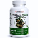 Bricker Labs Omega Cyclo - Mussel Joint Health Suplement, Premium New Zealand Green Lipped Mussel, Full Spectrum Omega Joint Suplemen untuk Kesehatan dan Kenyamanan, 90 Kapsul