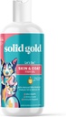 Solid Gold Omega 3 Fish Oil for Dogs & Cats - Wild Alaska Salmon Oil for Dogs Skin and Coat Support - Omega 3 Dog Suplemen Cair w / Pollock, Fatty Acids, EPA & DHA for Imune Support - 8oz Bottle