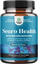 Suplemen Otak Nootropic untuk Dukungan Memori dan Fokus - Vitamin untuk Dukungan Mental & Clarity dengan Babopa Monnieri, VIT A, B6, Riboflavin, Niasin, Thiamin & Folate - Kognitive Kompleks - 90 Ct