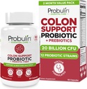 Probulin Colon Dukung Probiotic Suplement, Daily Gut, Digetsy, dan Ammune Health Prosules Capsules for Men and Women, 20 Milyar CFU, Vegan, 60 Count Bottle
