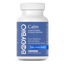 BodyBio Calm - Natural Stress Relief Blend with Rhodiola, Glycine & Phosphatidylserine - Supports Relax, Mental Focus & Balanced Cortisol - Non-Drowsy Formula
