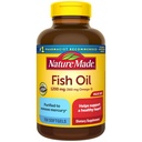 Suplemen Nature Made Oil Omega 3, 1200 mg Softgels, Omega 3 Fish Oil for Heally Heart Suftgels, 150 Softgels, 75 Day Supply