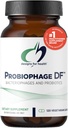 Design untuk Probiofage DF Kesehatan - Bakteriofage Prebiotic Prebiotic Suplement + Probiotic - Progories for Dibuble + Ammune Dukung - Dairy Free Pra dan Pro Biotics in Delayed Release Capsules (120 Count)