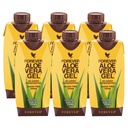 Selamanya Hidup - Aloe Vera Gel - 99.7% Pure Inner Aloe Vera Juice - Preservative- Free - 11.15 lf oz (Paket 6)