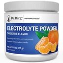 Dr. Berg Zero Sugar Hydration Keto Electrolyte Powder - Enhanced w / 1000 mg of Potasium & Real Pink Himalaya Salt (TIDAK Tabel Garam) - Tangerine Flavor Hydration Drink Supplemen - 50 Pelayan
