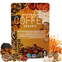 PowderVitamin Mashroom Organik Kopi Tersertifikasi Mand & Mycotoxin - Free GrassFed Collagen Types I & III 8 Fruiting Body Mushroom Diuji untuk Beta- Gulans Community Energy Dibuble