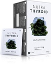 NUTRATHYROID - Thyroid Health Tea: 124; Metabolism Tea - Menyediakan Dukungan Thyroid - termasuk Kelp, Bladderwrack & Ashwagandha - 60 Enveloped Tea Bags - oleh Nutra Tea - Herbal Tea - (3 Pack)